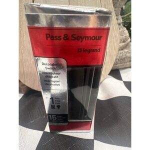 Pass & Seymour Legrand Decorator Switch, 15 Amp, Dark Bronze - TM870-DBCC10